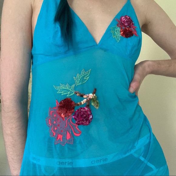 Victoria’s Secret blue sheer nighty - Picture 2 of 4